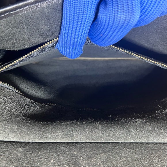 Coach Black Willis Vintage Leather Crossbody shoulder Bag with Detachable Strap - Picture 13 of 17